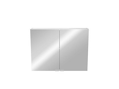 Armoire de toilette miroir l.80 x H.60 x P.15 cm, GoodHome Imandra