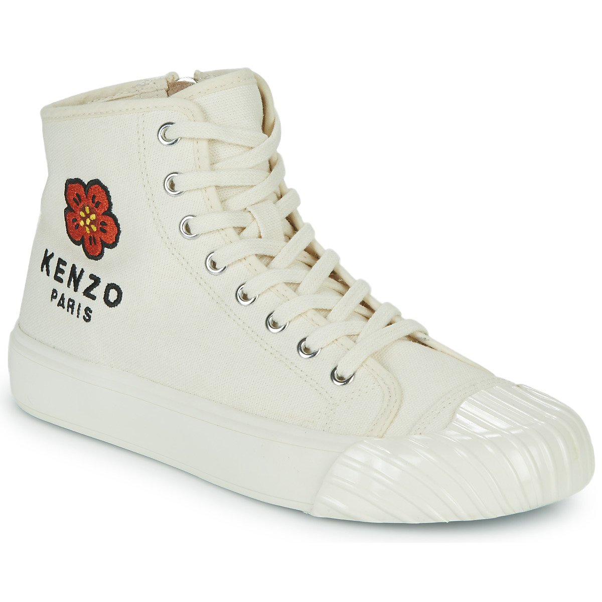 Kenzo - KENZOSCHOOL HIGH TOP SNEAKERS - White