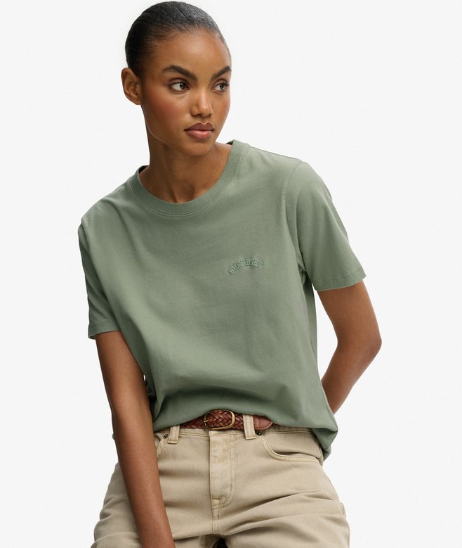 Essential Logo Embroidered T-Shirt