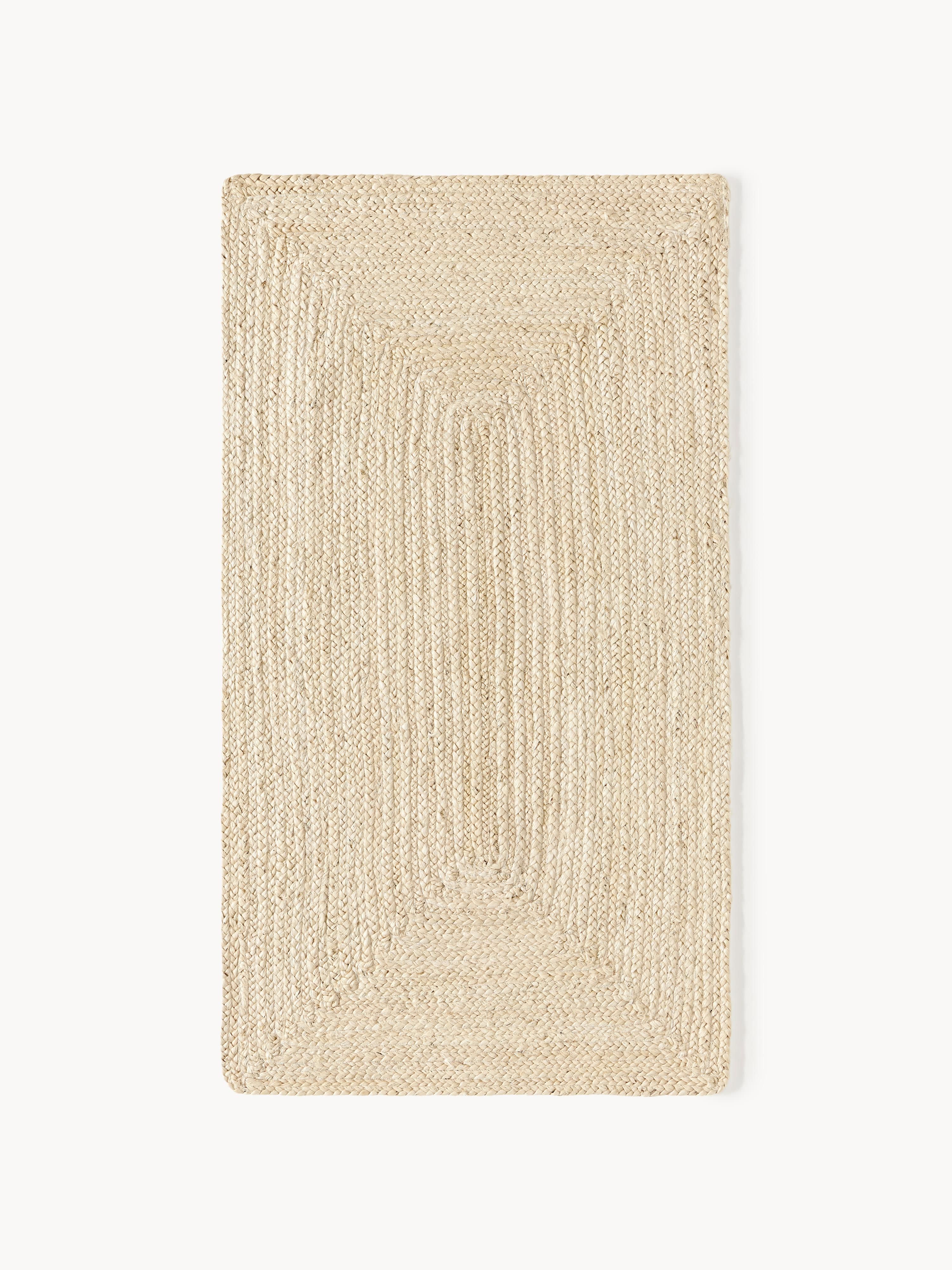 Handgefertigter Jute-Teppich Sharmila