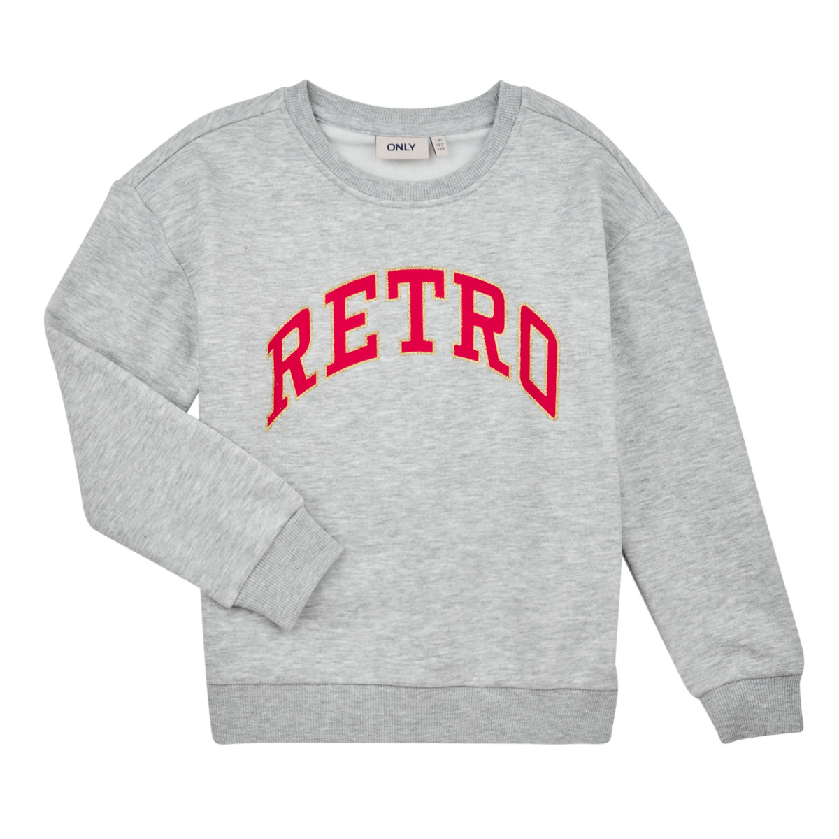 Only - KOGANNI L/S O-NECK CS SWT - Grey