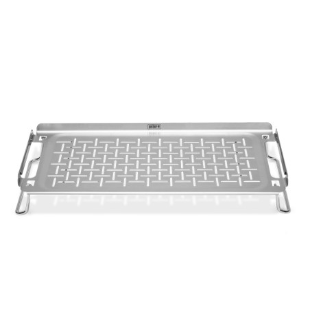 Plateau de réchauffage pour plancha en inox - Weber