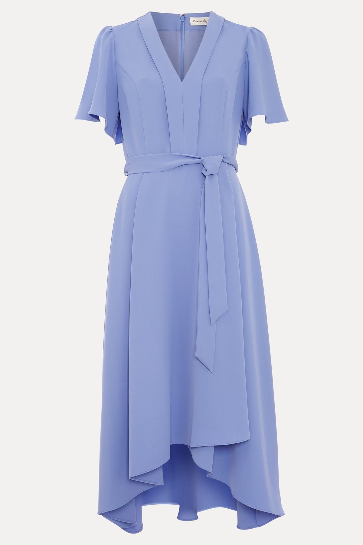 Phase Eight Jessica Short Sleeve V-Neck Midi Dress