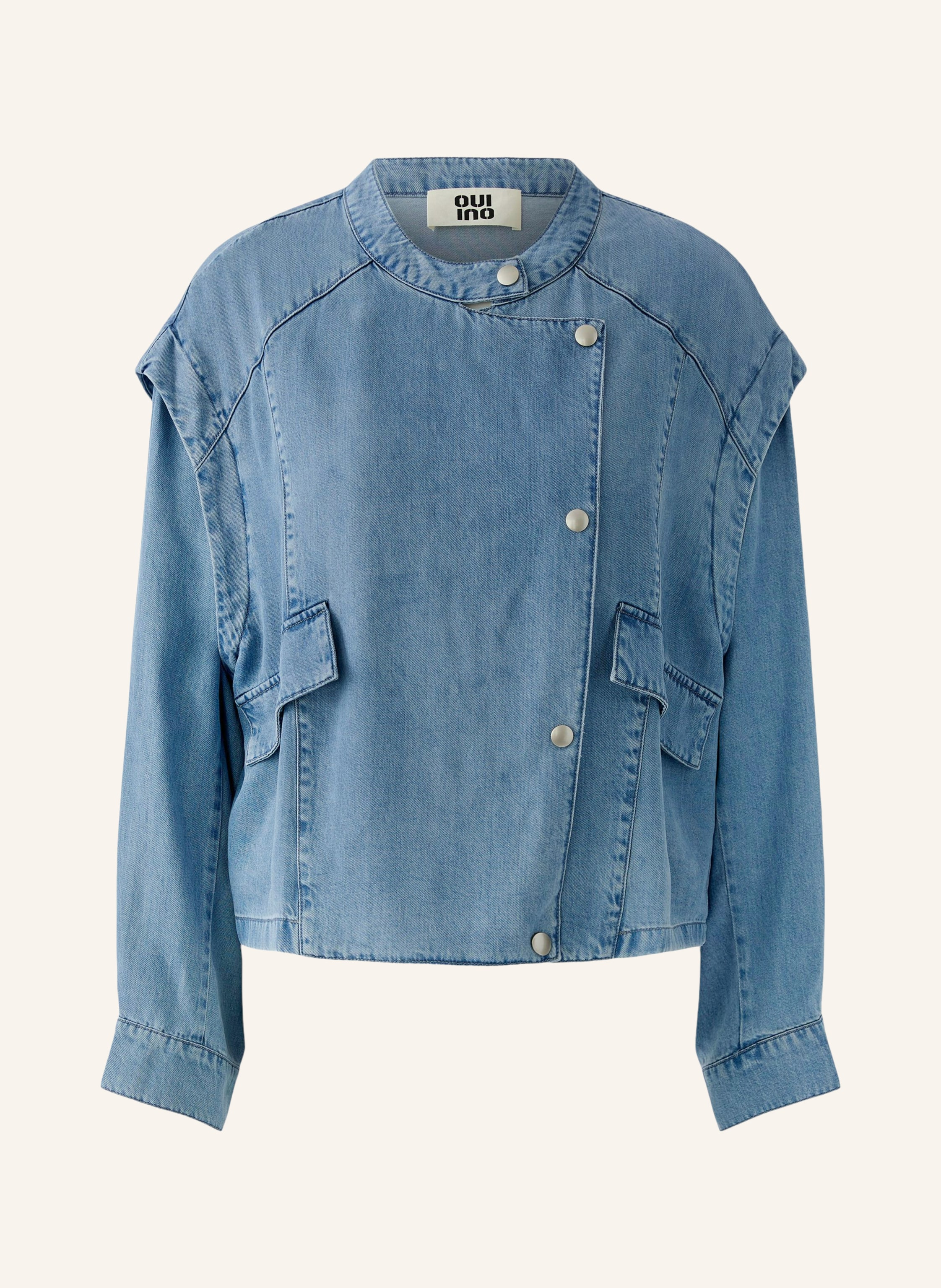 Oui Jacke in Jeansoptik
