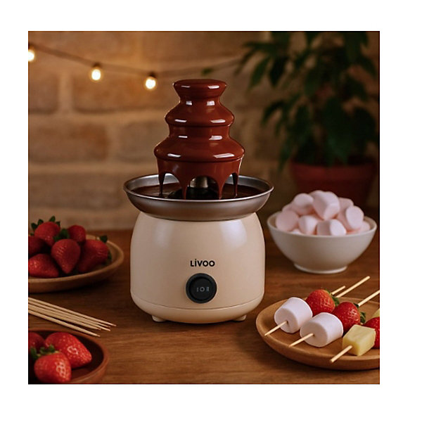 Chocolatière 0.25l 70w crème Livoo DOM533C