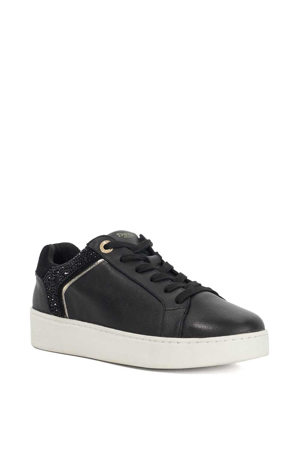 Dune London Elli' Leather Trainers