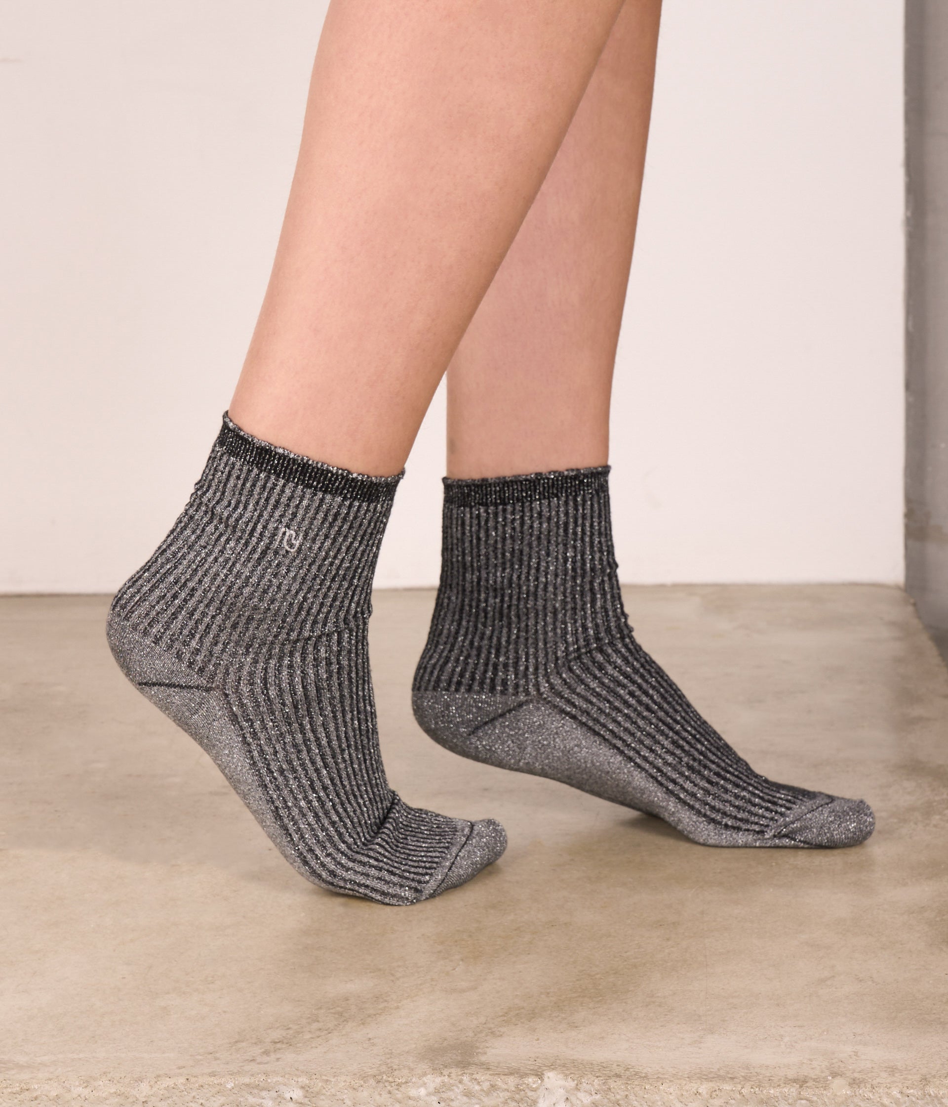 Lot de chaussettes pailletées Gloria