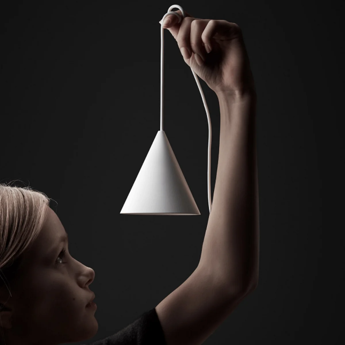 Wästberg - w201 Extra Small LED Pendelleuchte S3, schwarz