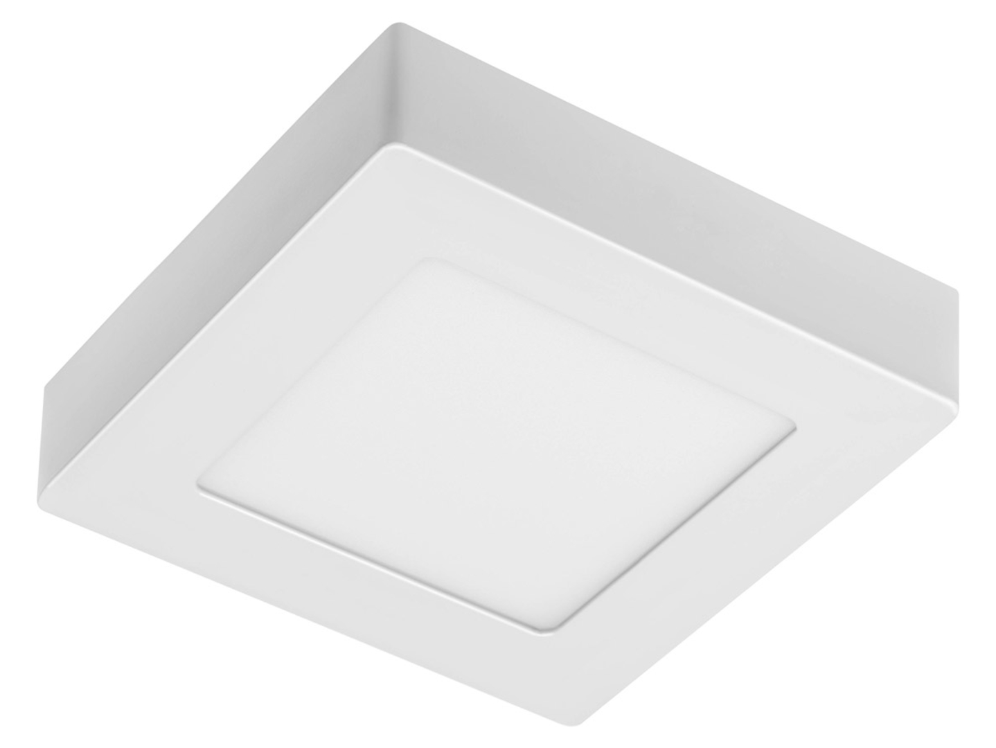 Plafon Matis Plus LED aluminiowy biały