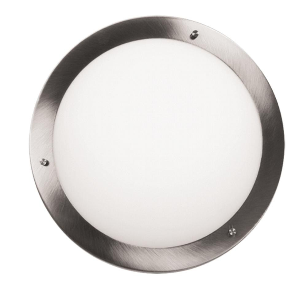 Plafonbiały satyna okrągły 18cm AQUILA 1xG9x10W IP44 Candellux