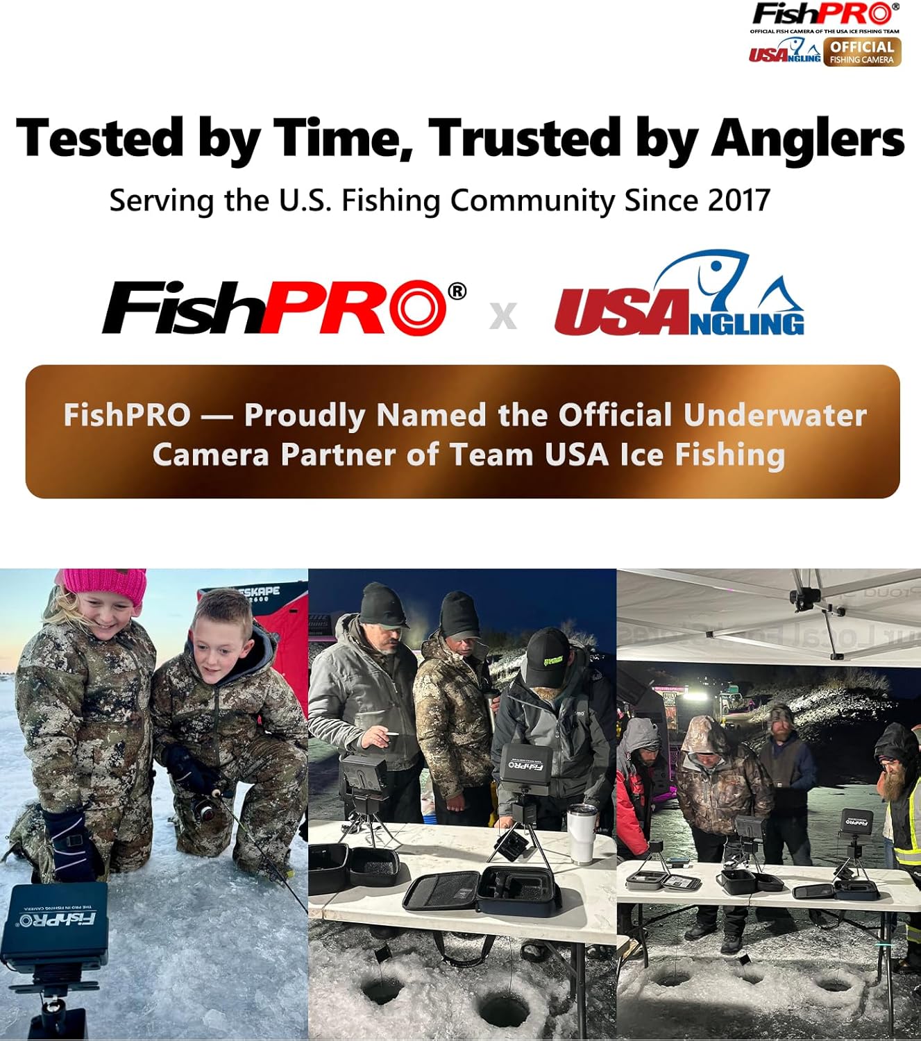 [FishPRO® 2026 Upgrade] NO.1 HD 1080P Underwater Fishing Camera 7'' IPS- w/10 000mAh (Ease to Use) Ice Fishing Camera Underwater  Fish Finder Camera for Ice Lake Boat Fishing w/USB-C  LED+IR  82ft