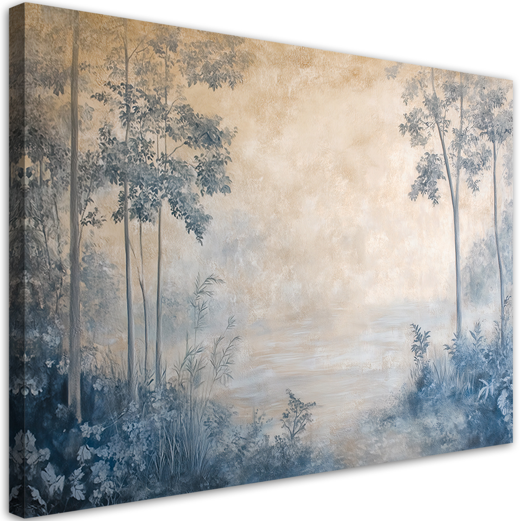 Feeby Obraz na płótnie,Las we mgle 60x40