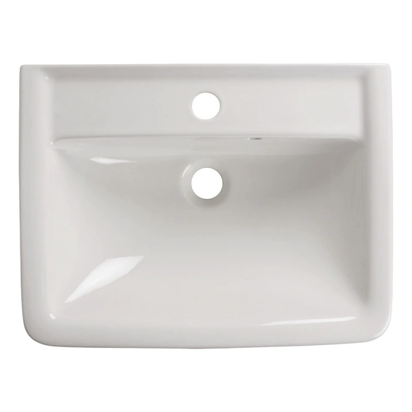 Waschtisch »Renova Plan«, weiß, Keramik, BxHxT: 50 x 13 x 38 cm