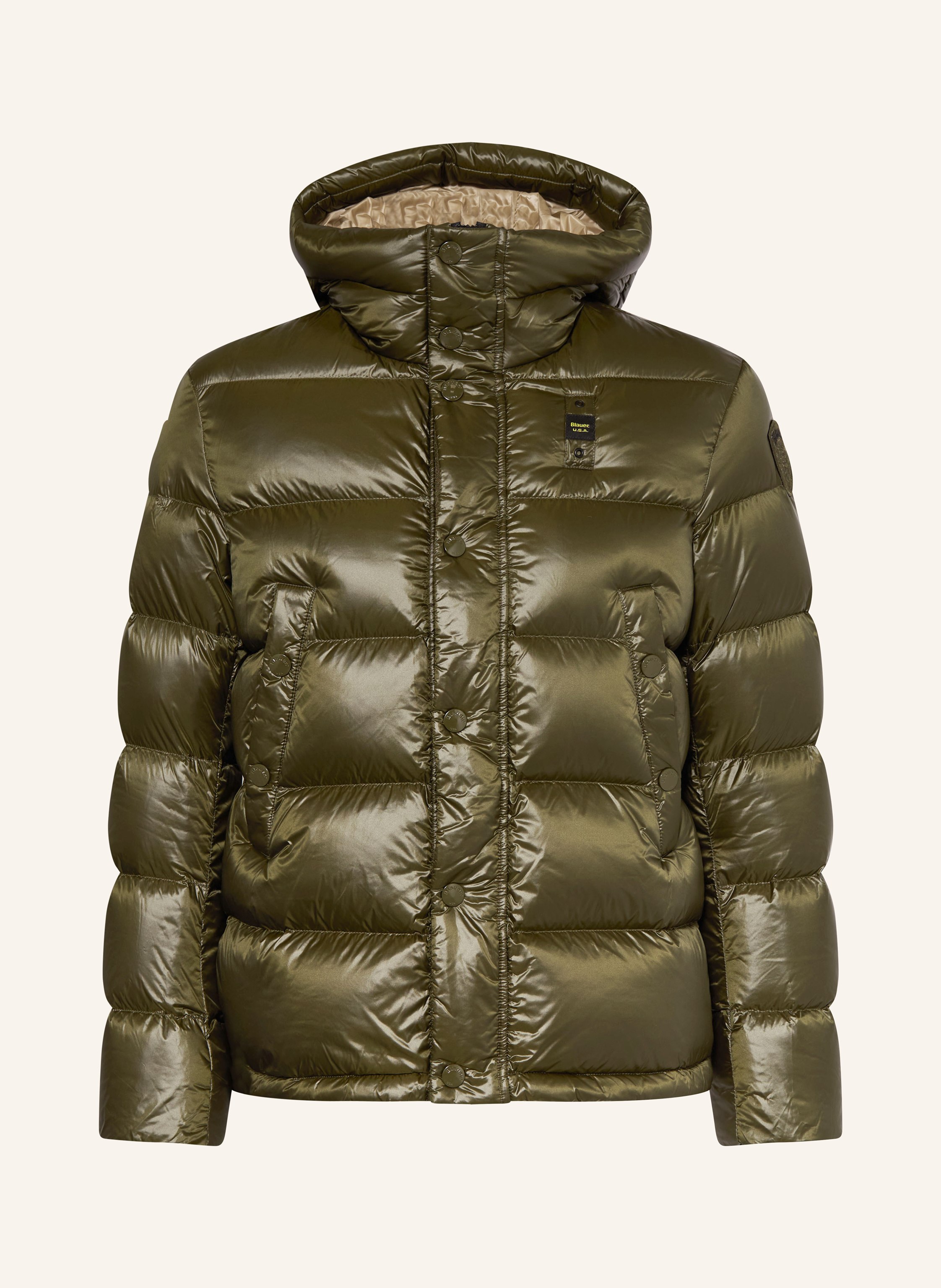 Blauer Daunenjacke CLIPPER
