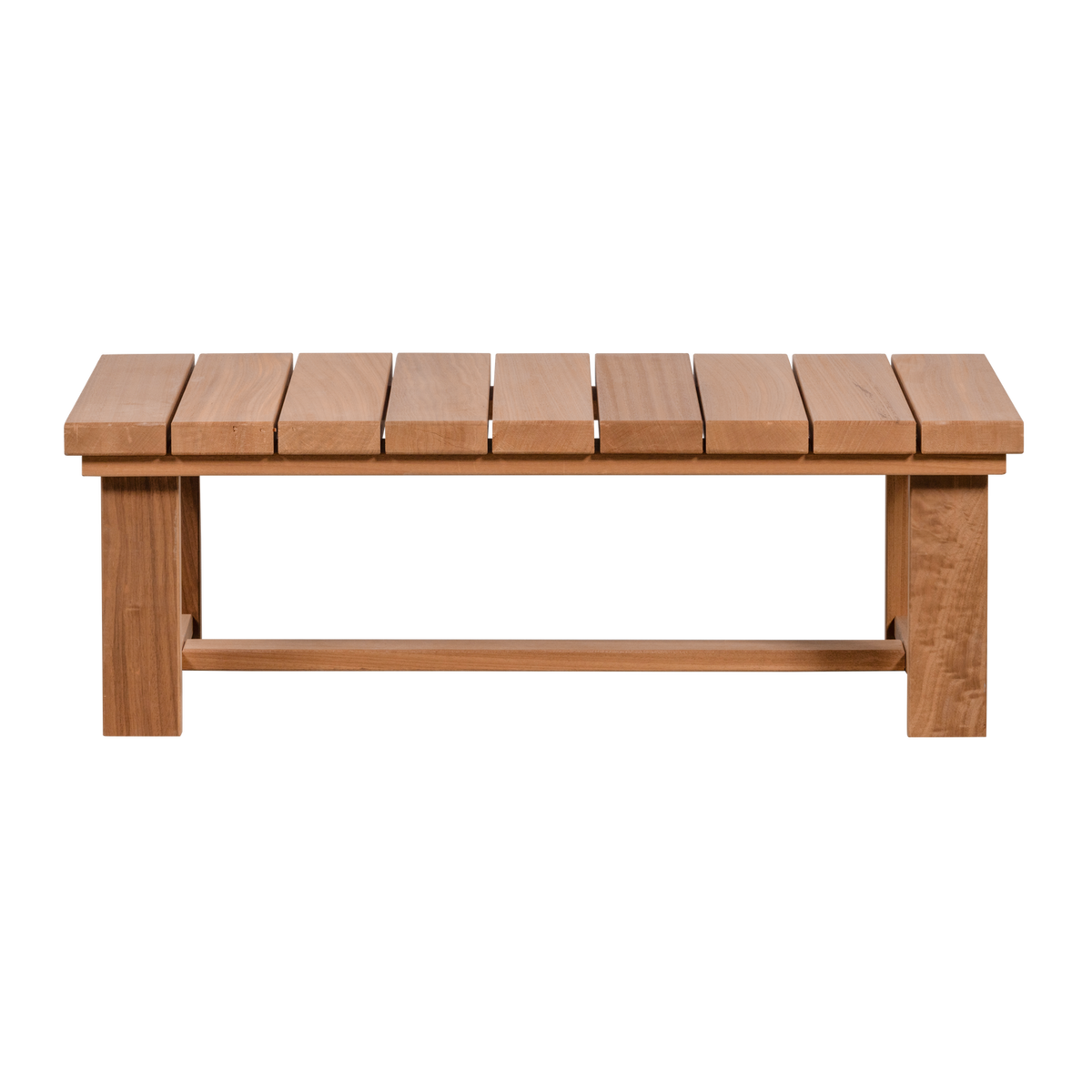 WOOOD salontafel tuin Banco - Hout/Metaal - Naturel - 42x122x68