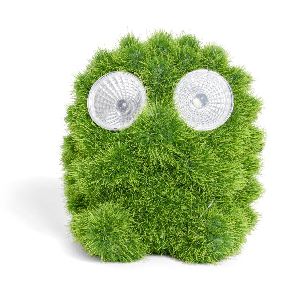 Figurine animal solaire effet gazon LED H8cm (3 modèles)