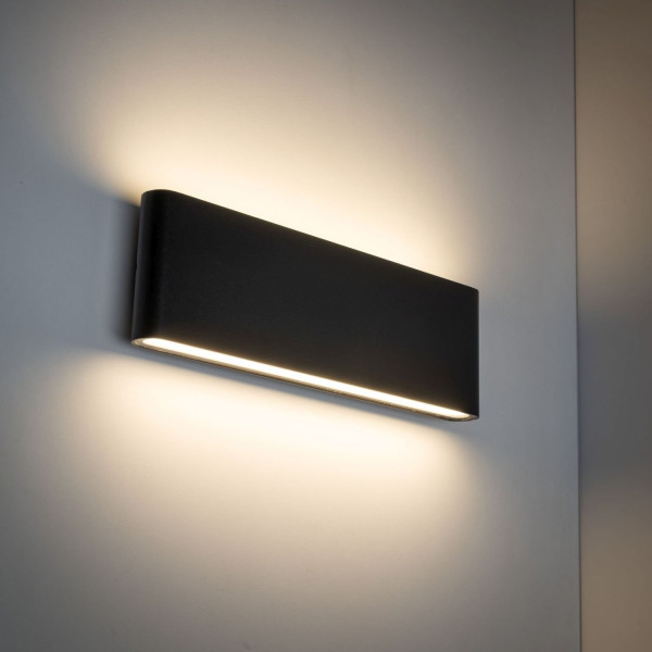 Oprawa natynkowa ścienna LED 5W IP54 ARWENA L BLACK 18186 TK Lighting