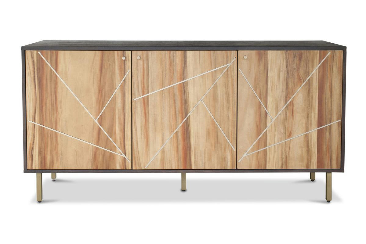 LINEA - Buffet en bois marron