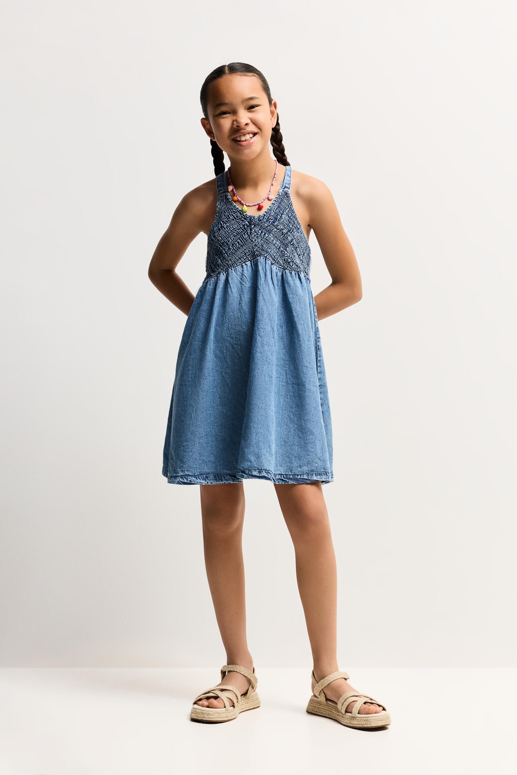 Vestido denim tirantes