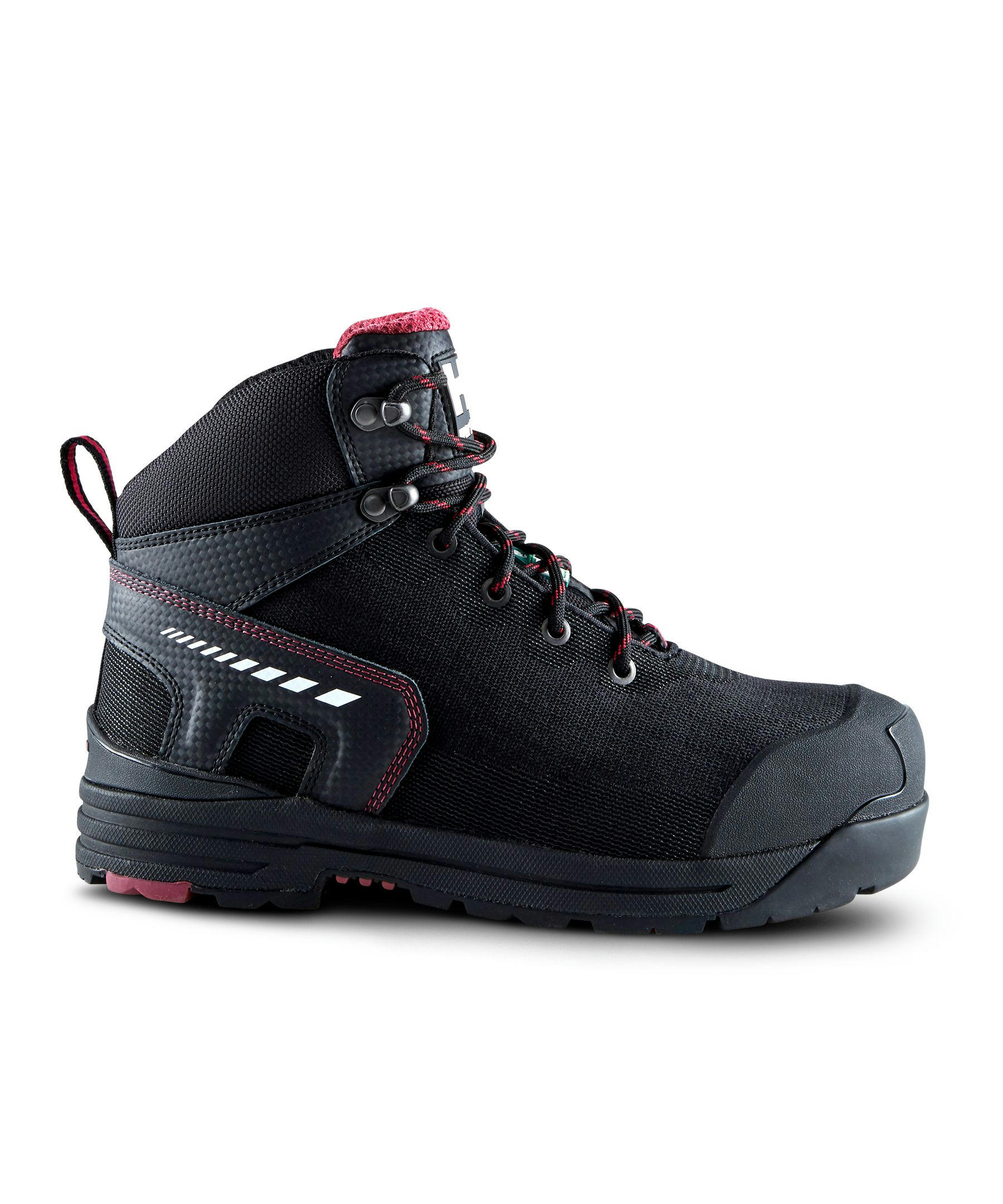Helly Hansen Workwear Women's High Abrasion 6 Inch Aluminum Toe Composite Plate Work Boots - Black