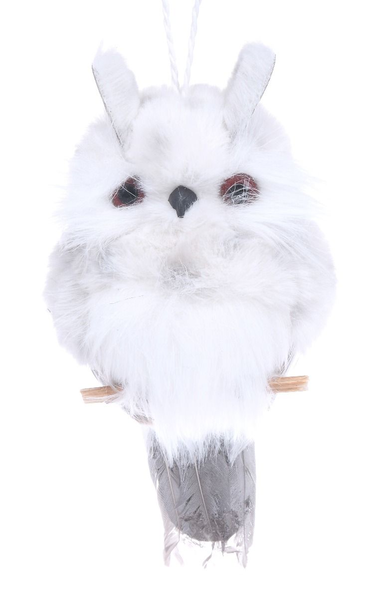 Zawieszka sowa siedząca 18 cm