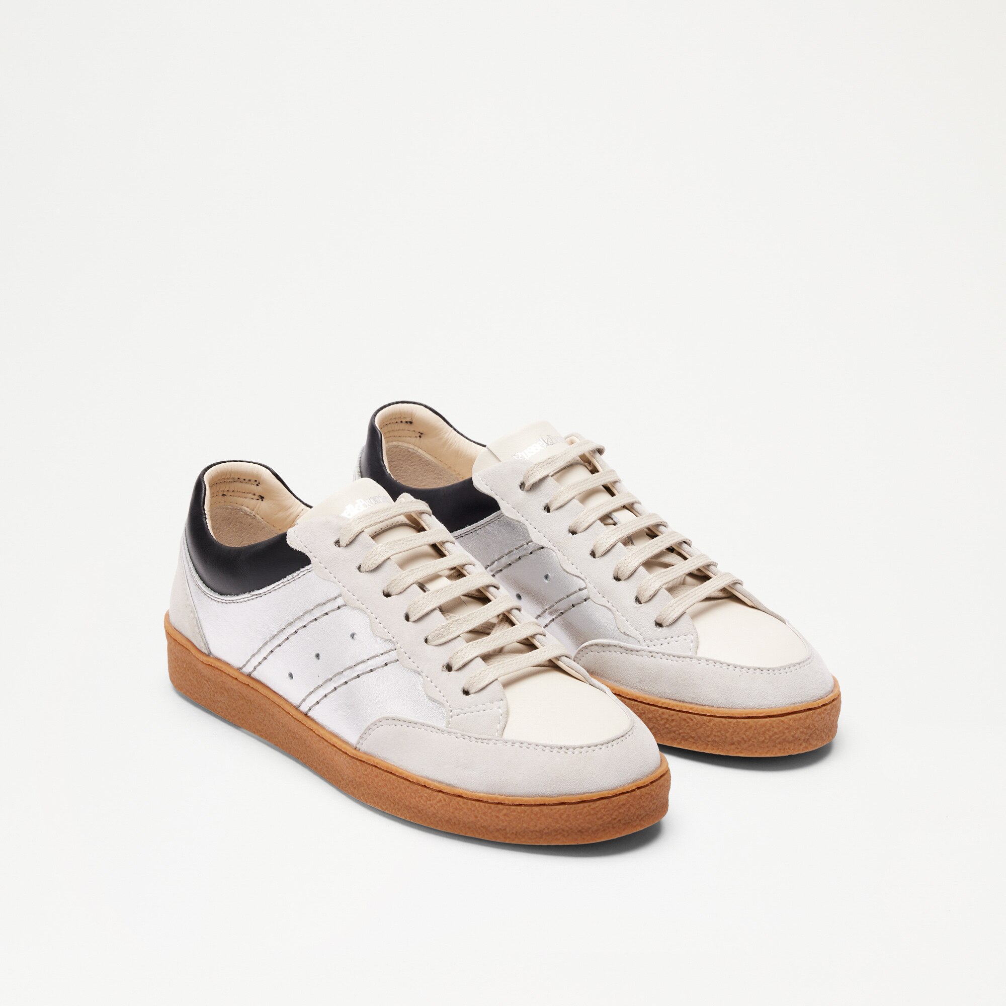 RollerScalloped Lace Up Trainer