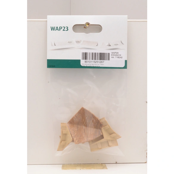 Zubehörset für Wandanschlussprofil »WAP23«, NU742 Eckenset 1 AE,1IE,2ES re.li.