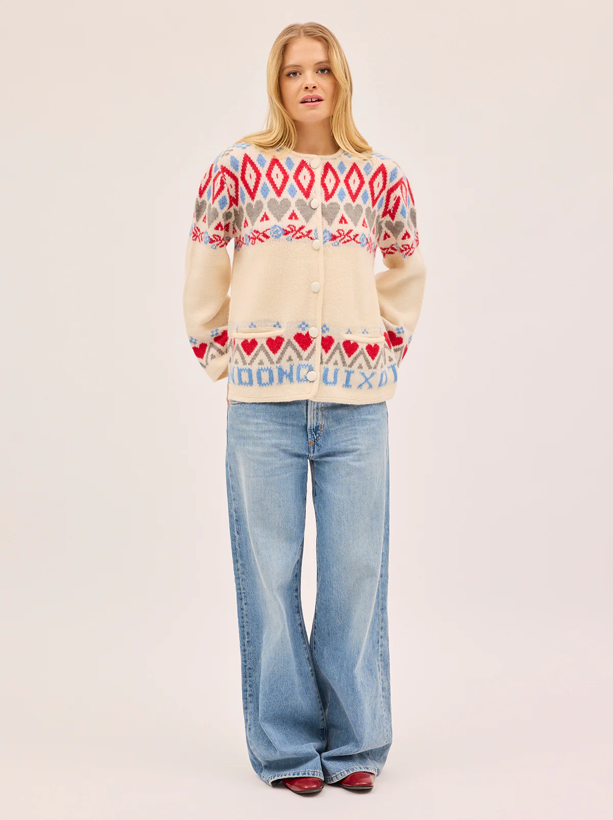 Pandora Fairisle Knit Cardigan