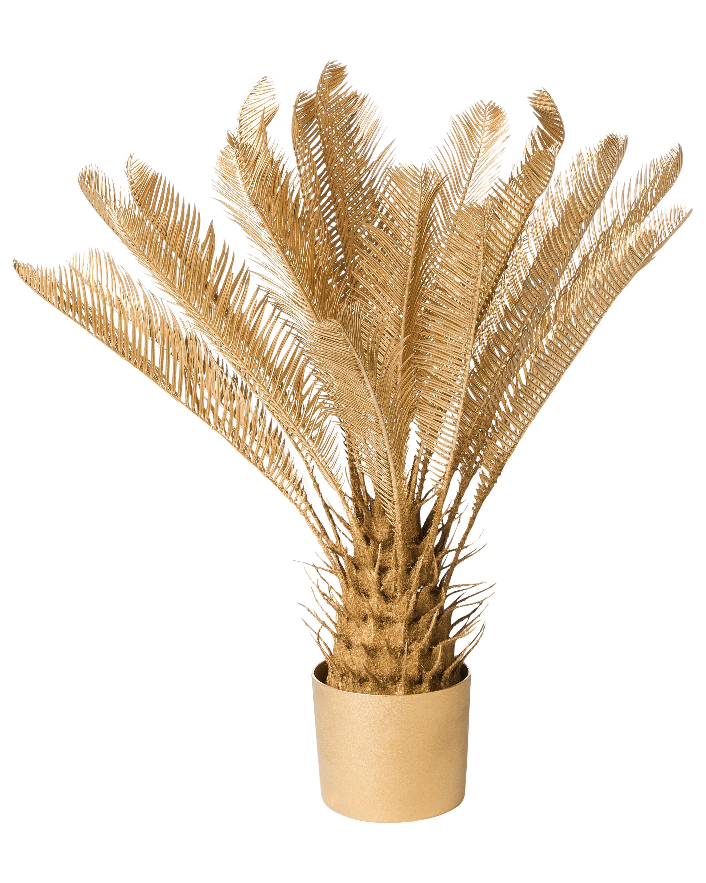 Artificial Plant ARECA PALM TREE 70 cm Gold