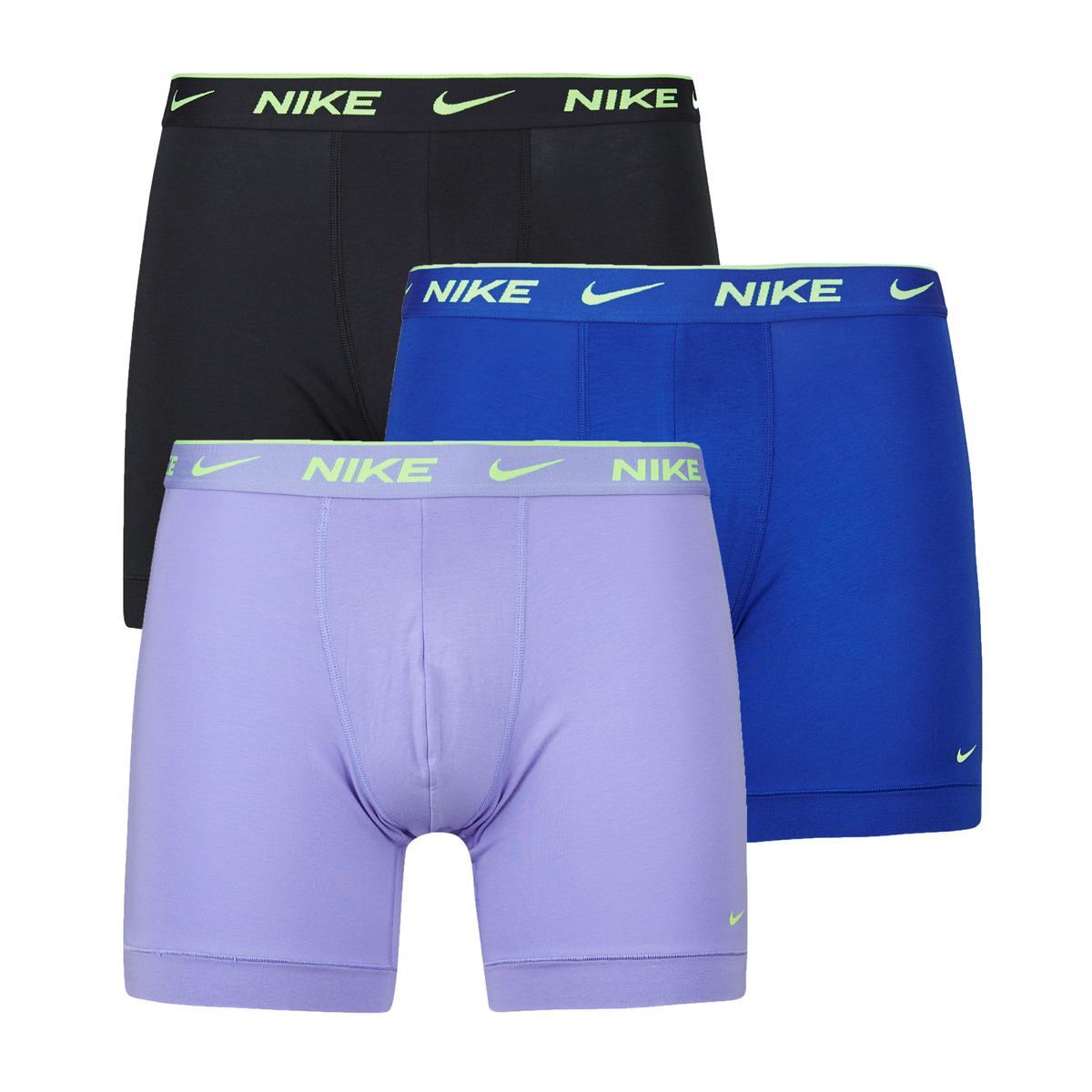 Nike - COTTON BRIEF STRC X3 - Black / Blue / Violet