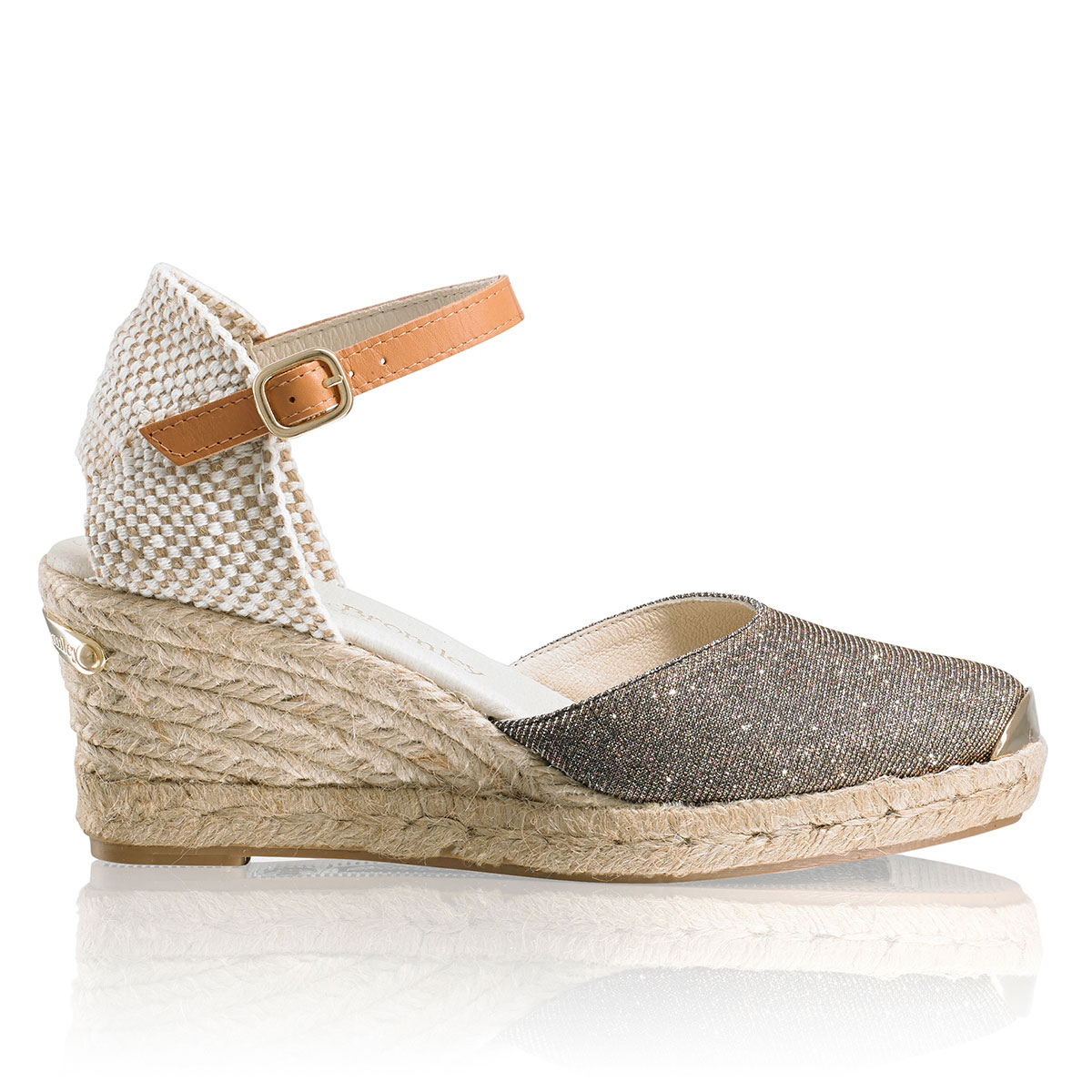 Russell & Bromley COCO NUT Ankle Strap Espadrille