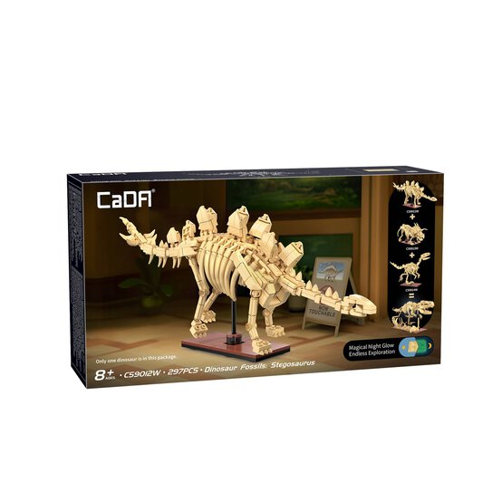 CaDA Dinosaur Fossils: Stegosaurus 297 Pieces