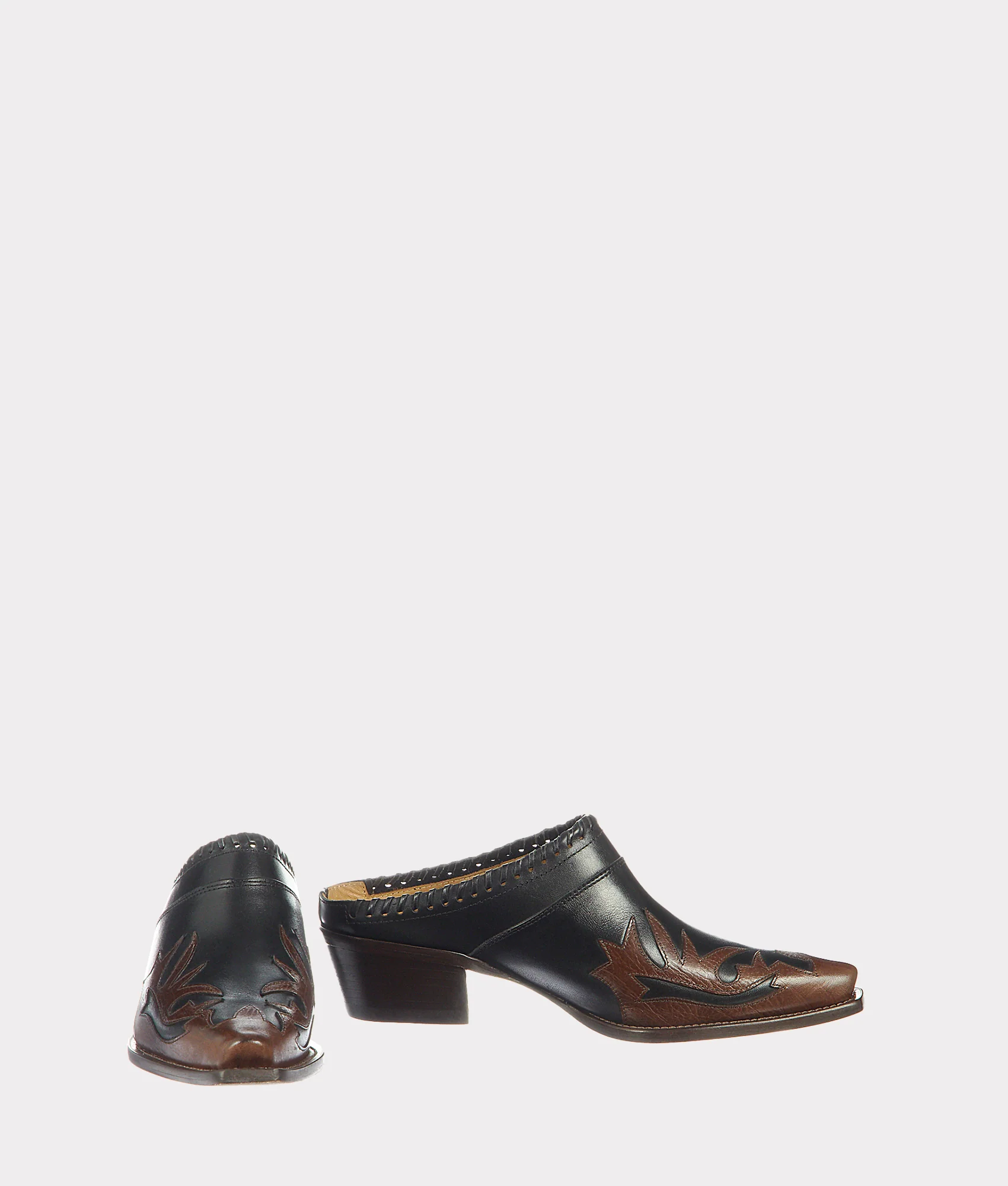 Patricia - Black/Whiskey