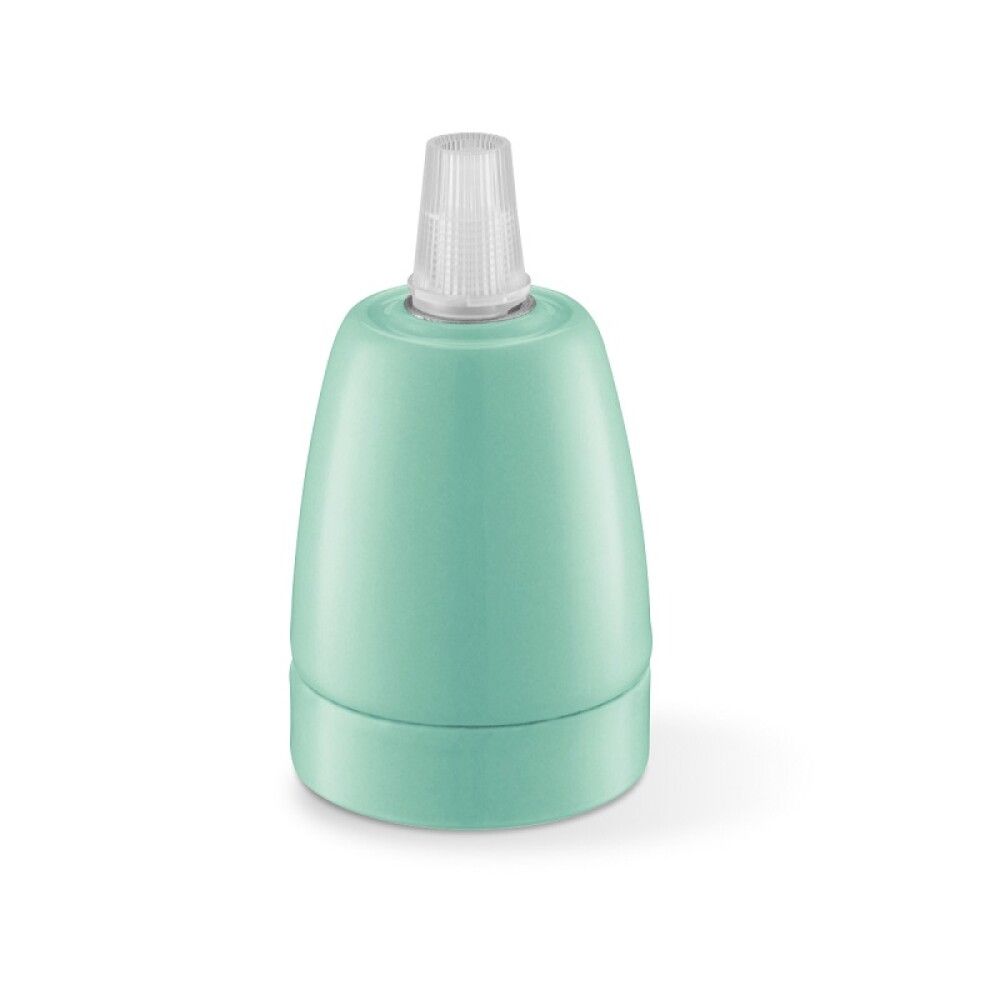 LAMPEHOLDER HOME SWEET HOME PORSELEN E27 MINT