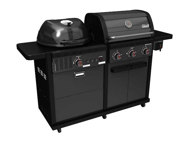 Coleman Revolution&trade; Dual Fuel BBQ - Black Matte (COLREVDFBM24)