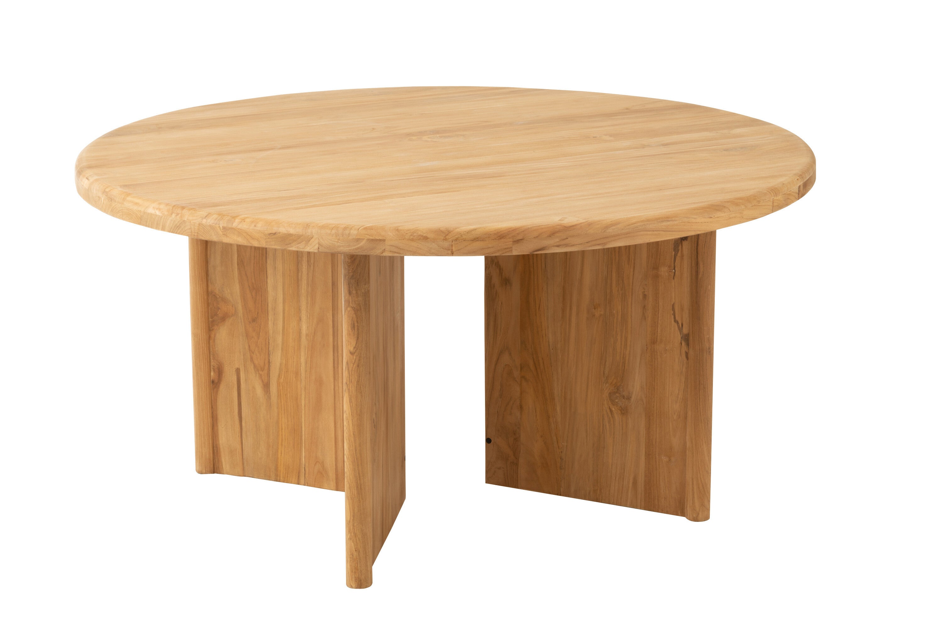 J-Line tafel Rond - hout - naturel