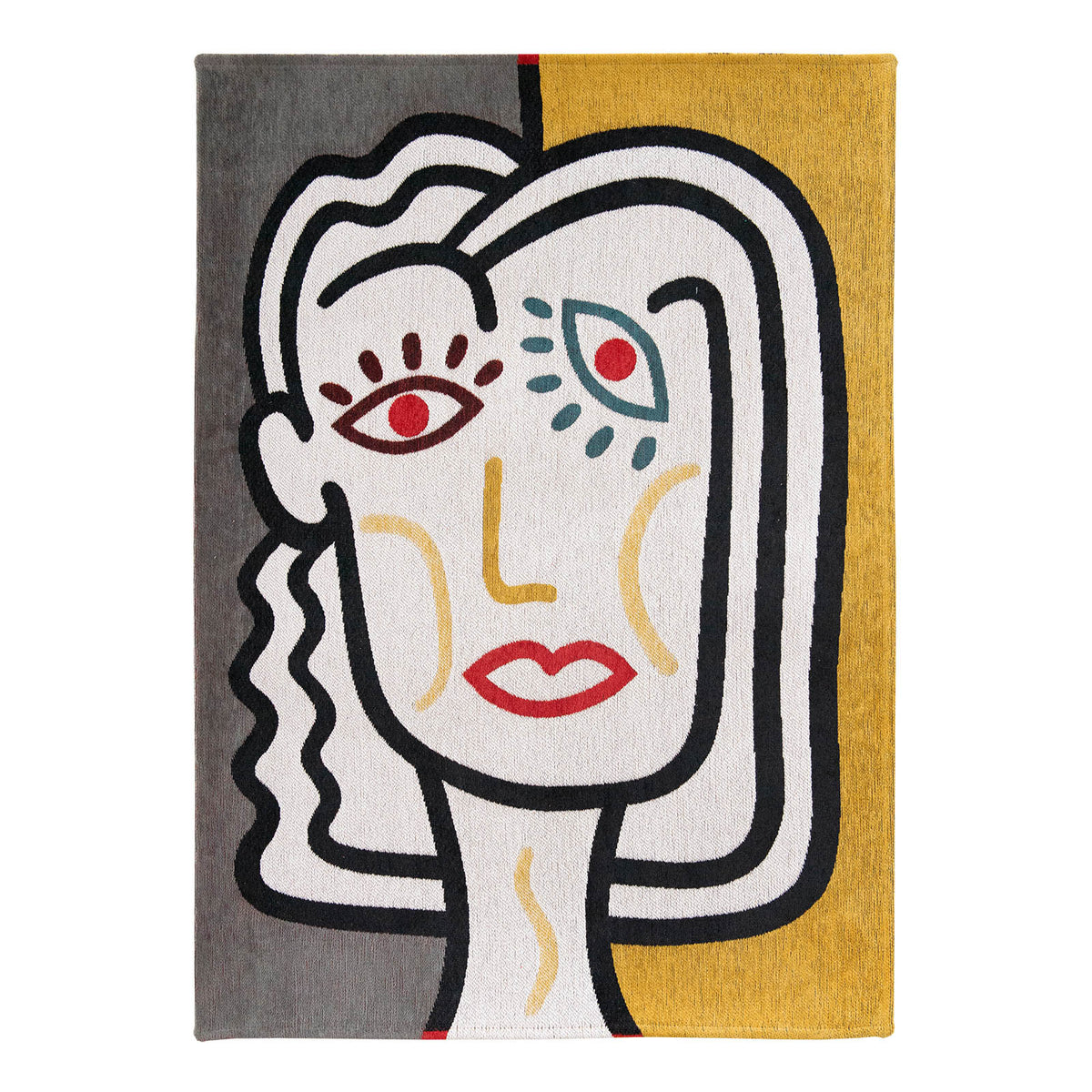 Louis De Poortere vloerkleed Dorado - multicolor - 100x140cm