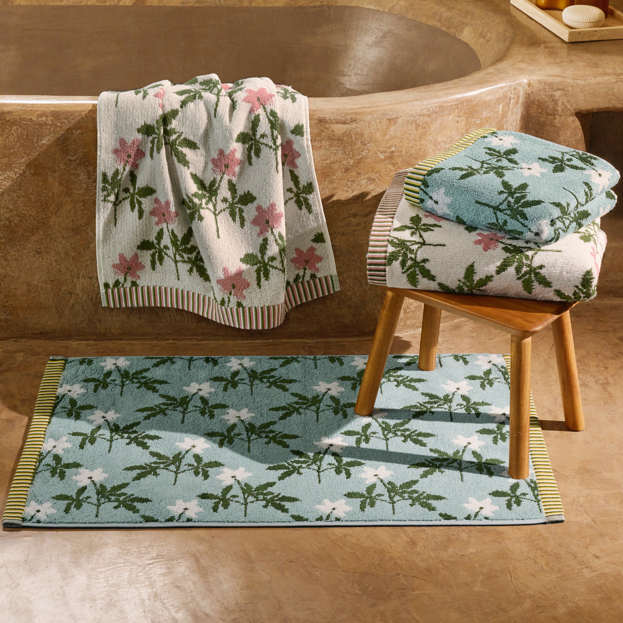 Serviette de bain jacquardÉrable enchanté