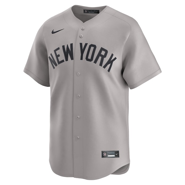 Anthony Volpe New York Yankees Nike Road Limited Player Jersey - Gray