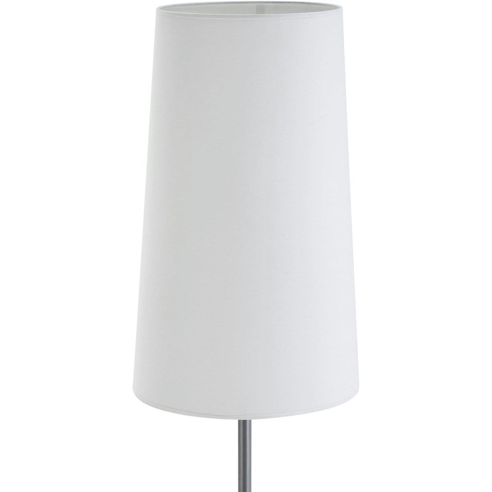 - Abat-jour Coton Blanc 30x24x50 cm