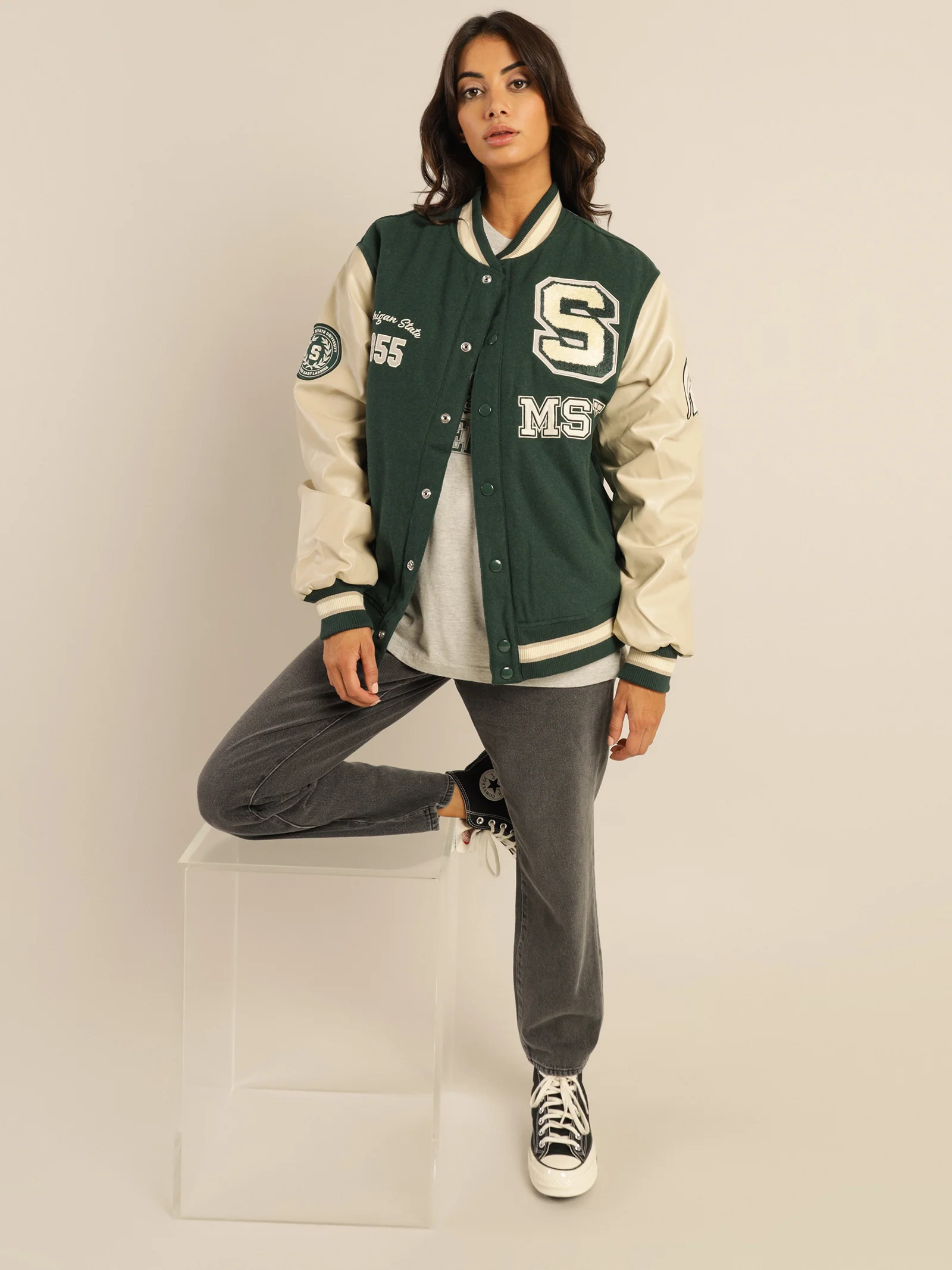 Michigan State Letterman Varsity Jacket