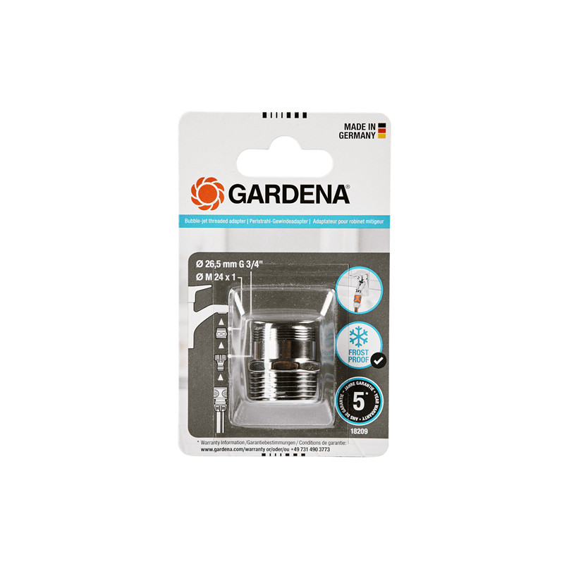 Adaptateur pour robinet mitigeur Ø 26,5 mm GARDENA