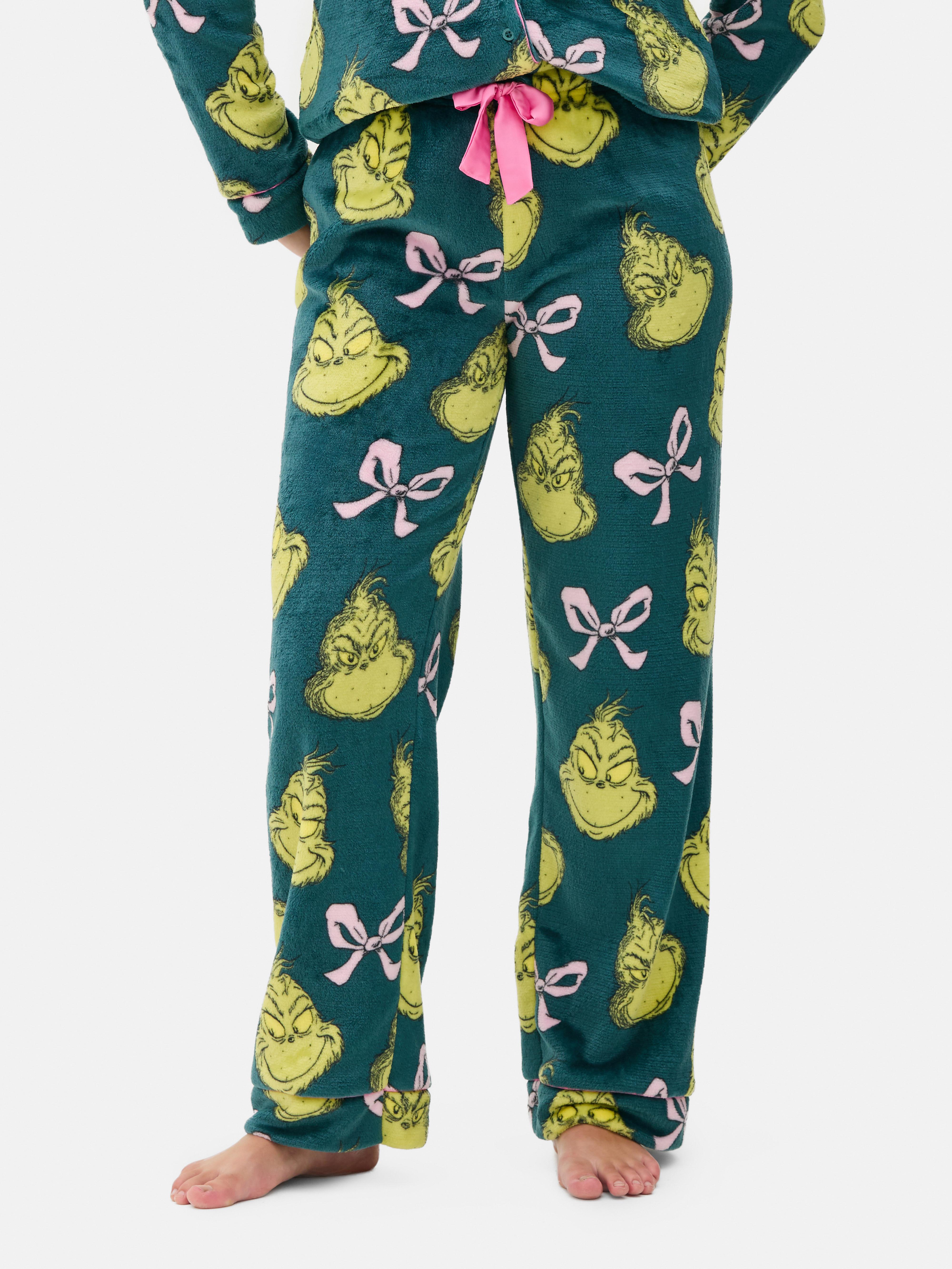 The Grinch Fleece Pajama Bottoms
