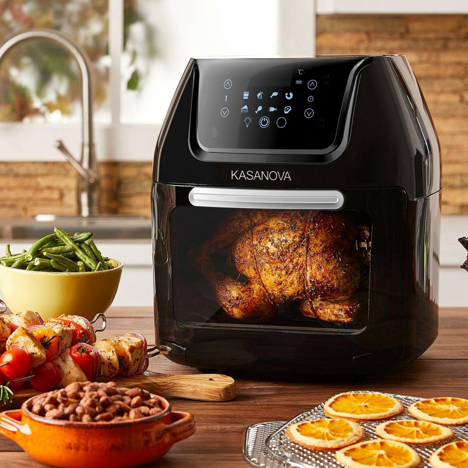 Forno friggitrice digitale ad aria 12 litri Kasanova