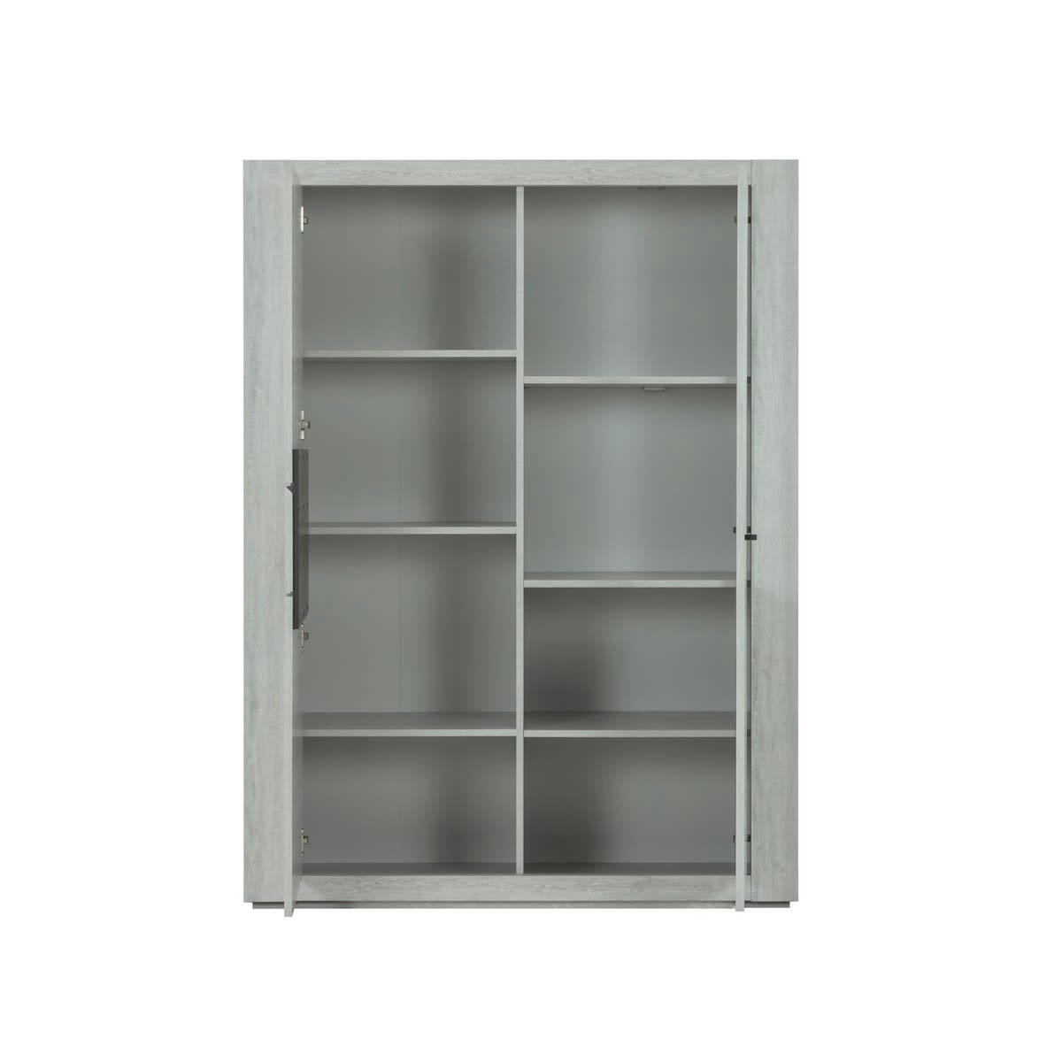 ATALANTE - Vaisselier 2 portes atalante en bois gris