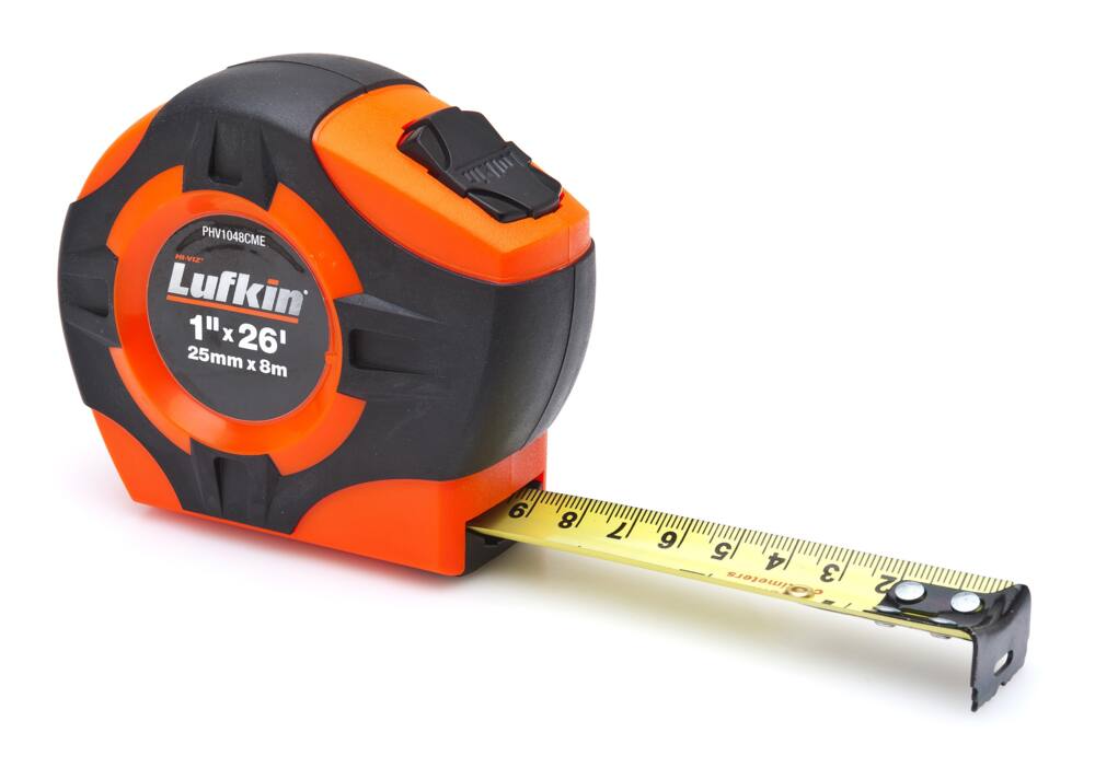 Lufkin PHV1048CMEN Crescent Tape Measure, 1-in x 26-ft