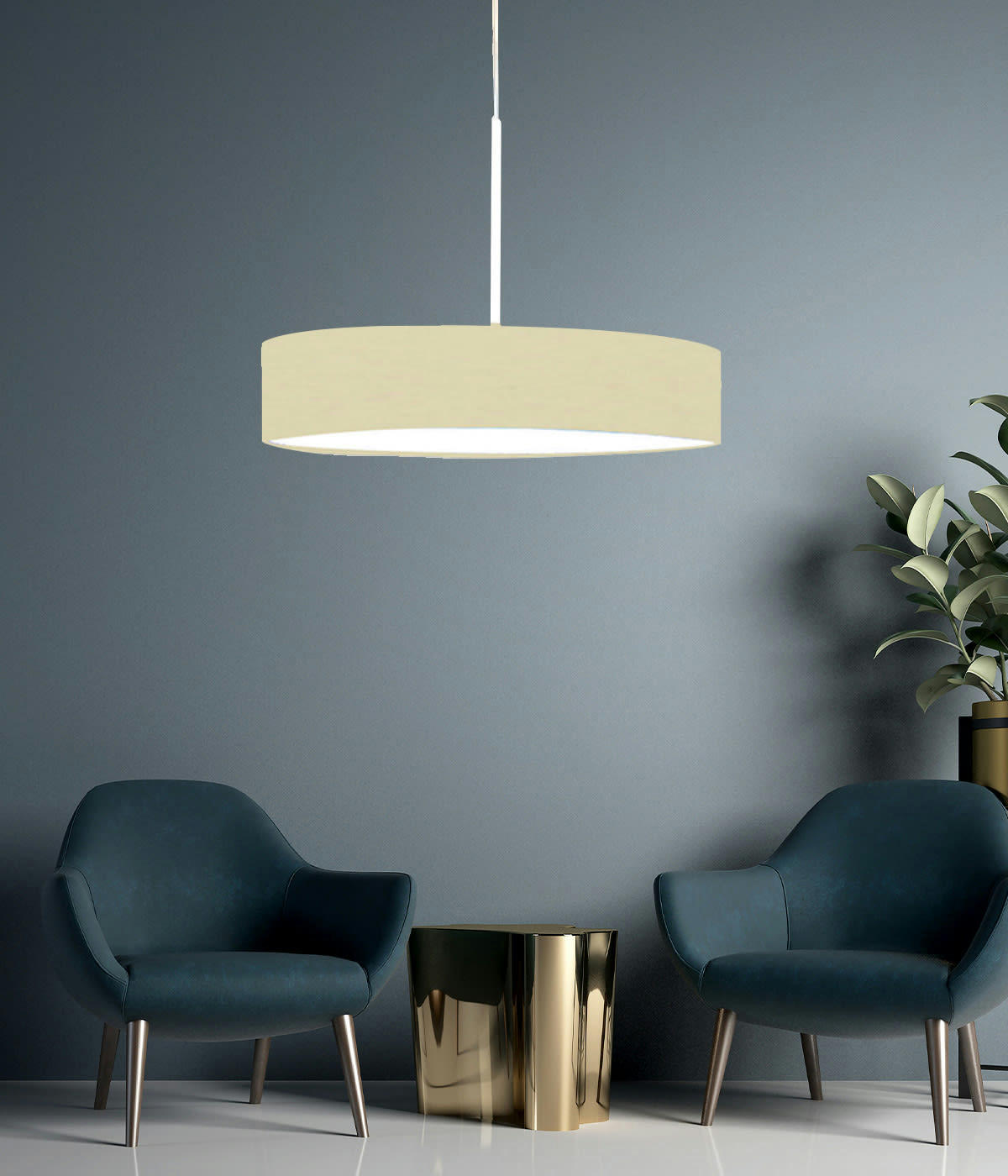 FINO - Suspension Stella Beige D: 65 x H: 20