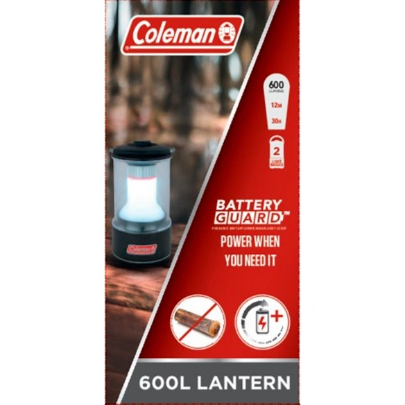LED Lampen, BatteryGuard 600L Lantern, 600 Lumen, schwarz