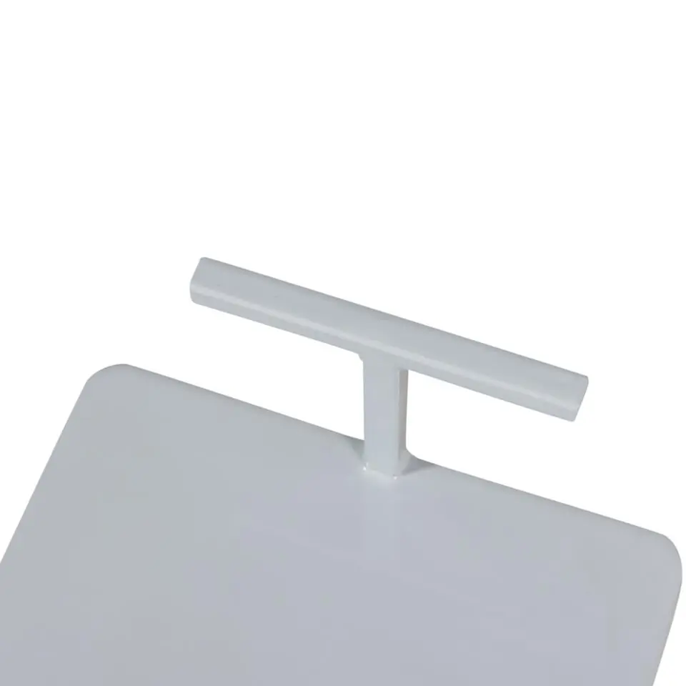 WOOOD Toste Bijzettafel - Metaal - Lichtblauw - 64x22x22