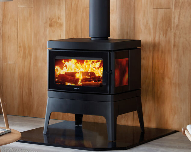 Clean Air Medium Console Freestanding Wood Heater